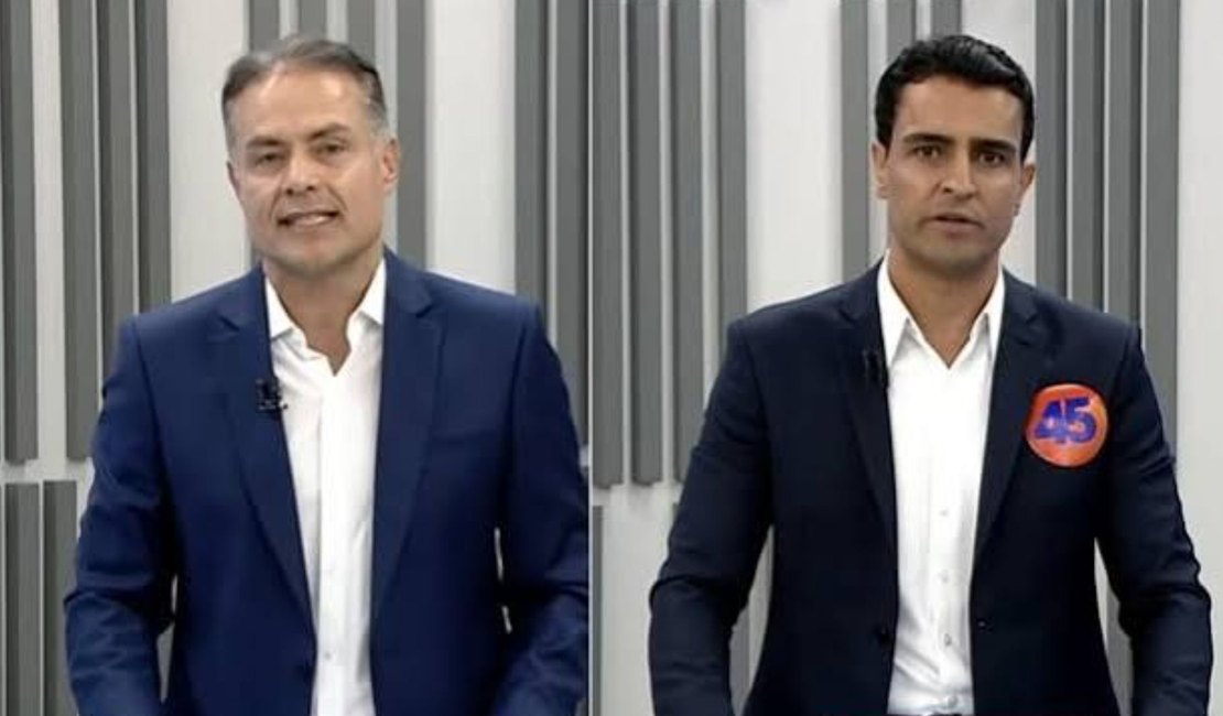 Bem que JHC não queria ir à televisão para debater sozinho com o escolado Renan Filho