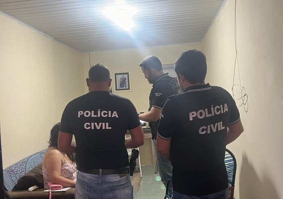 Polícia Civil deflagra operação de combate ao crime em Maceió e algumas cidades do Estado