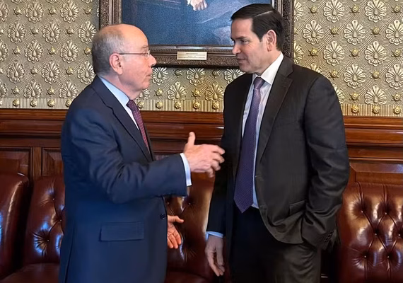 Vieira e Rubio trocam telefones e abrem canal direto de negociação