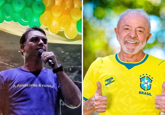 Flávio convoca apoiadores a usar 'camisa do Bolsonaro' durante a Copa