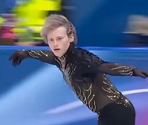 Atleta realiza salto proibido por 50 anos na patinação artística