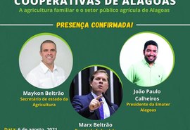 Plenário das Cooperativas vai debater agricultura e setor público de AL