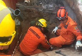 Trabalhador fica ferido ao ser soterrado em obra, em Marechal Deodoro