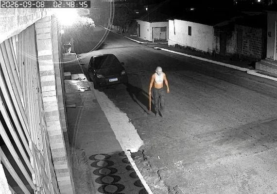 Vídeo mostra homem que estuprou e matou vítima com madeira em Igaci