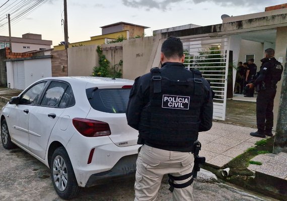 Polícia prende integrantes de facção que furtavam veículos do pátio do Detran-AL