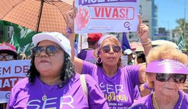 Mulheres ocupam ruas de Maceió contra feminicídio e violência de gênero