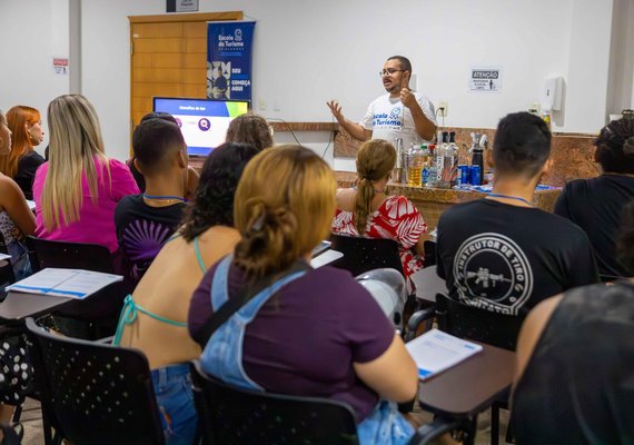 Escola do Turismo: Setur oferece vagas remanescentes em cursos gratuitos ainda em setembro