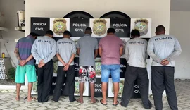 Sete homens são presos suspeitos de furtar trilhos de ferrovia em Girau do Ponciano