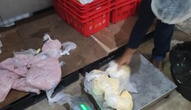 Vigilância Sanitária apreende 700 kg de alimentos vencidos no São Jorge