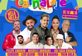 CarnaLaje 2026 acontece de 13 a 18 de fevereiro com mais de 23 atrações