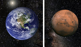 Estudo revela que Terra e Marte podem ter origens distintas no Sistema Solar