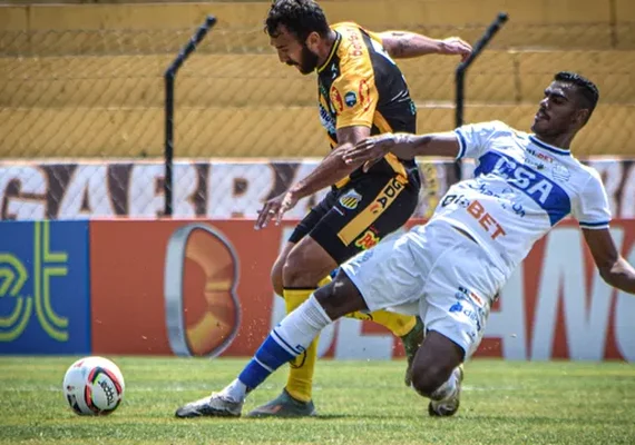 CSA sofre empate na reta final diante do Novorizontino