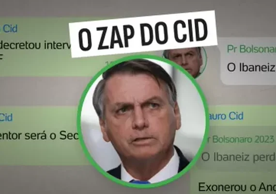 'A investigação sobre você é pra ver se me pega', disse Bolsonaro a Cid