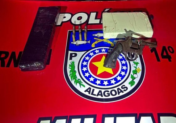 PM apreende armas e entorpecentes no Sertão e Zona da Mata de AL