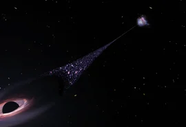 Buraco negro supermassivo é confirmado vagando pelo espaço após ser expulso