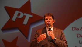 Se Lula concorrer às eleições, disputa termina no 1º turno, diz Haddad