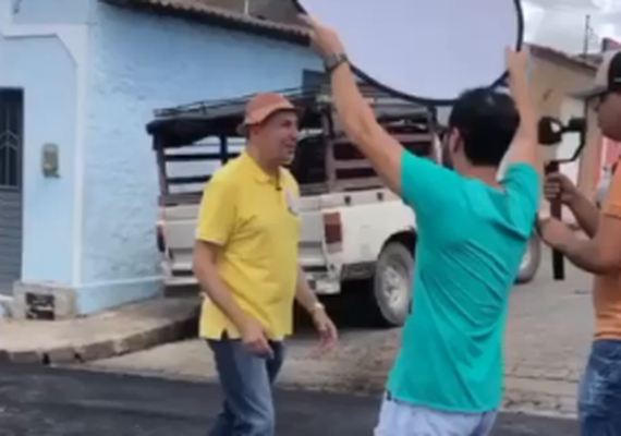 Justiça manda parar “obra eleitoreira” em Olho d´Água das Flores