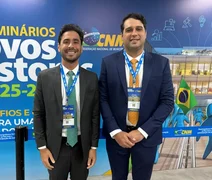 Atual e futuro prefeito de Santana do Mundaú participam juntos de evento em brasília