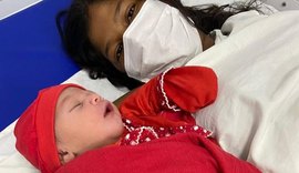 Primeiro bebê do ano nascido na maternidade do Hospital da Mulher é uma menina