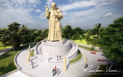 Projeto do monumento dedicado à Frei Damião