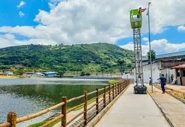 Aprazível Lago do Goiti vem ganhado novo perfil turístico; obra está prestes a ser concluída, diz prefeito