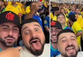 Torcedor que hostilizou Virginia no Maracanã tem rede social derrubada e pede desculpas