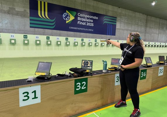 Governo de Alagoas garante apoio a 10 atletas no Brasileiro de Tiro Esportivo