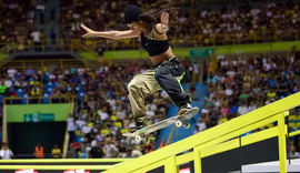 Maranhense Rayssa Leal avança para a final do circuito mundial de skate em Tóquio