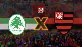 Flamengo e Boa Vista disputam boa cota na final da Taça Guanabara