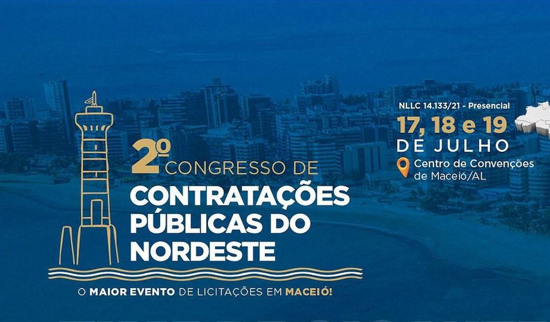 Maceió receberá a 2ª edição do Congresso de Contratações Públicas do Nordeste