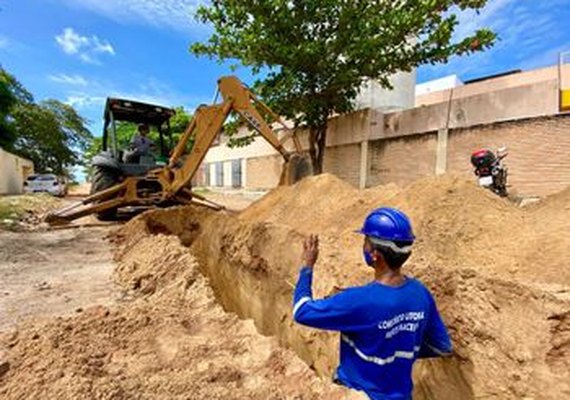 Ipioca recebe implantação de esgotamento sanitário nesta sexta (23)