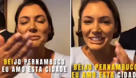 Vídeo: Michelle Bolsonaro chama o estado de Pernambuco de cidade