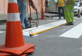 Obras da SMTT continuam no Santos Dumont