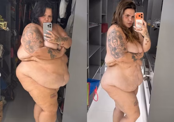 Thais Carla revela quantos quilos faltam perder para realizar cirurgia