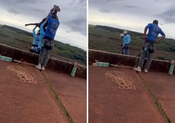 Testemunha diz que câmera foi retirada do corpo de jovem jogada da ponte