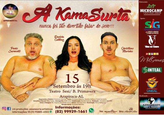 Comédia sobre sexo aborda as fantasias e os tabus discutidos em uma cama de casal