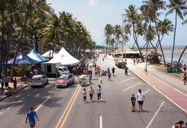 Fase laranja: domingo de Lazer na Ponta Verde permanece suspenso