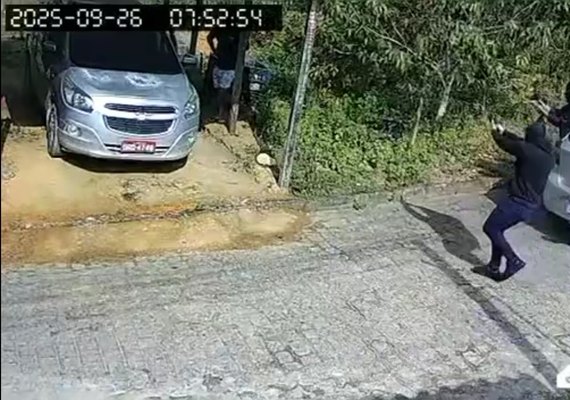 Imagens mostram momento em que dois irmãos são mortos em Joaquim Gomes