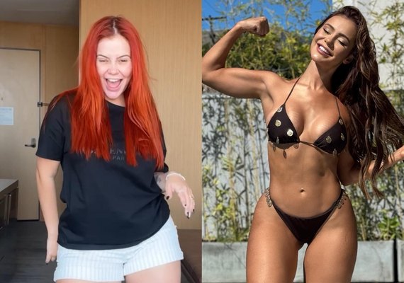 Influenciadora Mirela Janis mostra a diferença no corpo após perder 13 kg