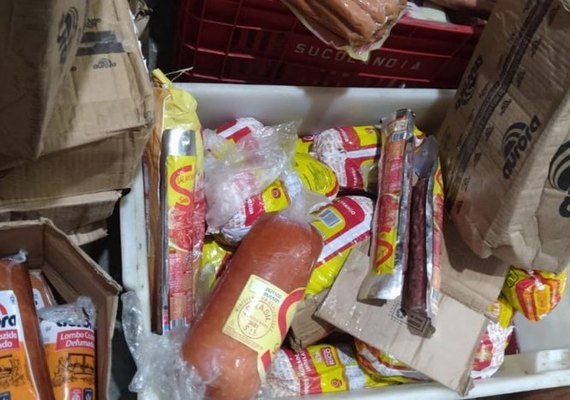 Em Maceió, 29 toneladas de alimentos impróprios são apreendidos em 5 meses