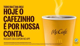 McDonald’s oferece café grátis em restaurantes de todo o Brasil