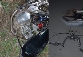 Acidente com motocicleta deixa adolescente de 17 anos morto em AL