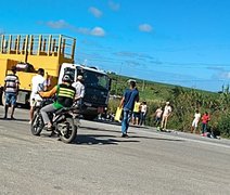 Grave acidente deixa um morto na BR-101, em Messias