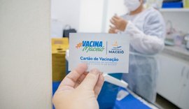 Maceió começa a vacinar pessoas com 30 anos ou mais com a 4ª dose