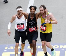 Brasileiro ganha destaque mundial por gesto de empatia na Maratona de Boston