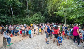 Caça aos ovos leva mais de 500 pessoas ao Parque Municipal de Maceió