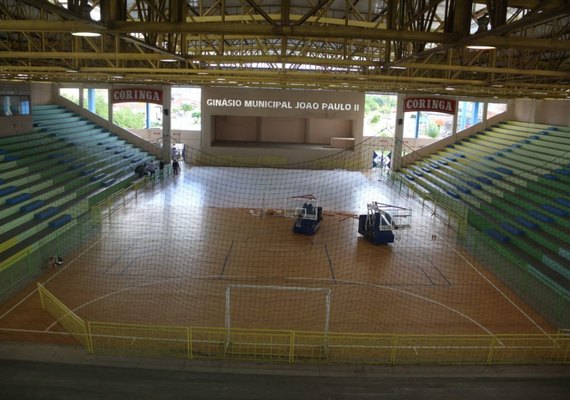 Prefeitura de Arapiraca prepara Ginásio João Paulo II para receber Hospital de Campanha