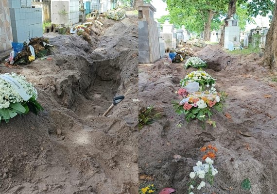 “No descaso, na lama, na vergonha”: ativista denuncia sistema funerário no Cemitério São José em Maceió
