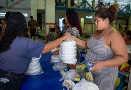 Secretarias se unem em logística para distribuição de refeições a desabrigados