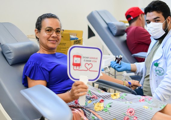 Hemoal leva equipe itinerante para coletar sangue em Coruripe, nesta quinta-feira
